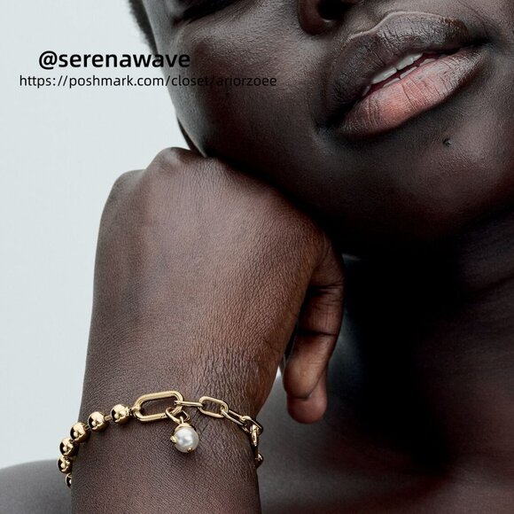 Pandora Snake Pearlescent Mini Dangle Charm - Picture 4 of 7